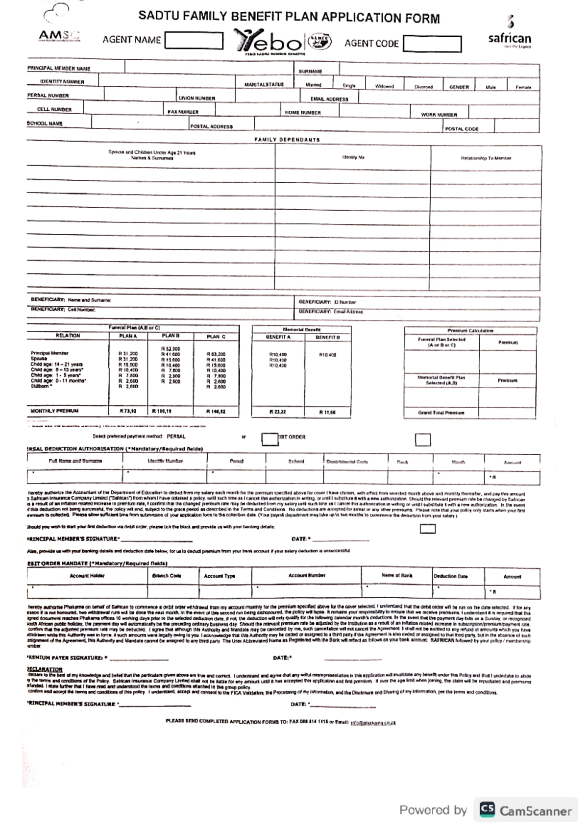 Cam Scanner 04-10-2024 10 - SADTU FAMILY BENEFIT PLAN APPLICATION FORM ...