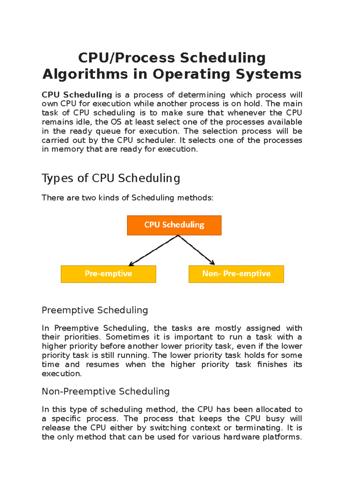 Os Process Sched - about OS - CPU/Process Scheduling Algorithms in ...