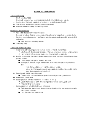 Exam 3 Microbiology Study Guide - Upper Digestive System Bacterial ...