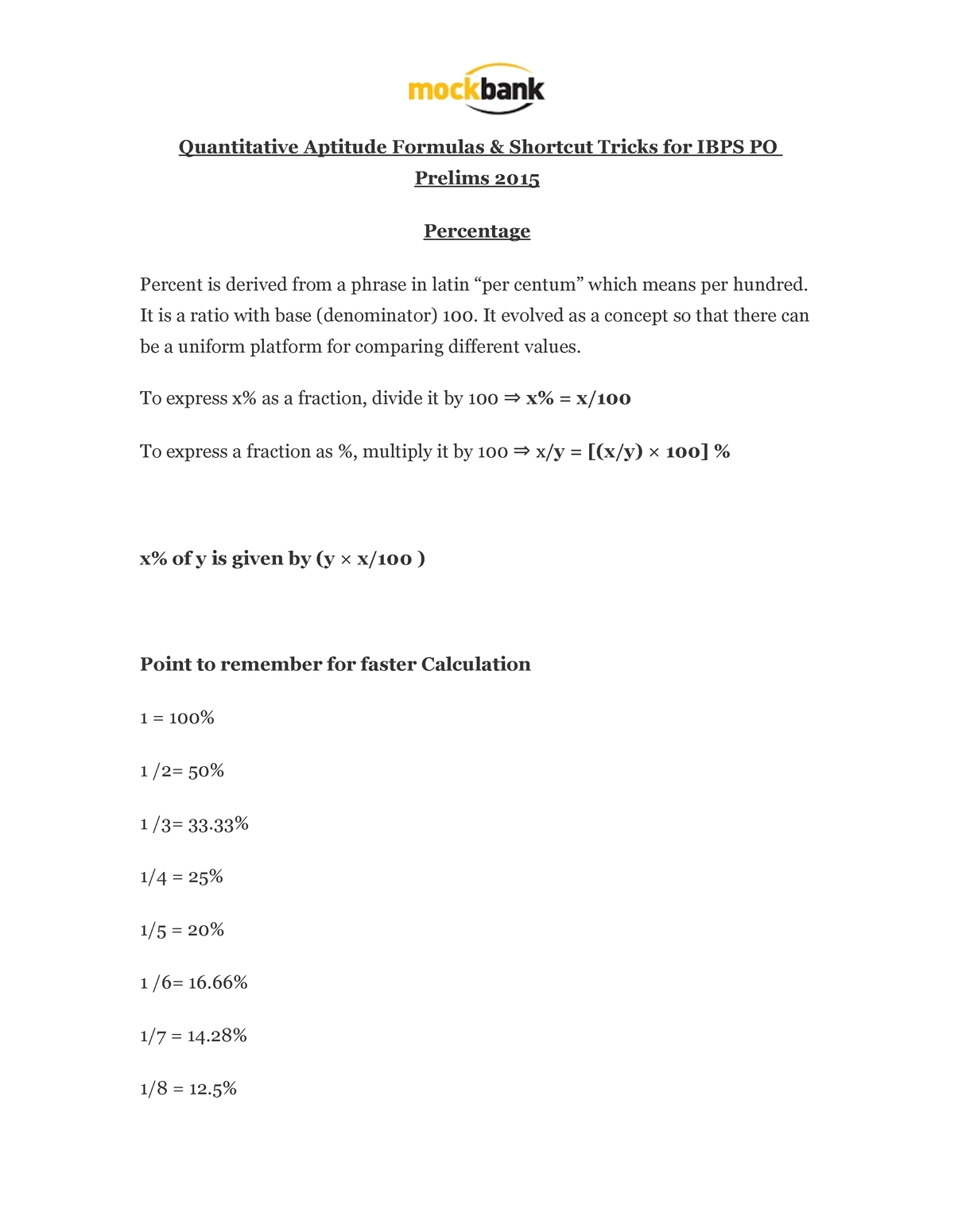 Quantitative-Aptitude-Formulas - Quantitative Aptitude Formulas ...