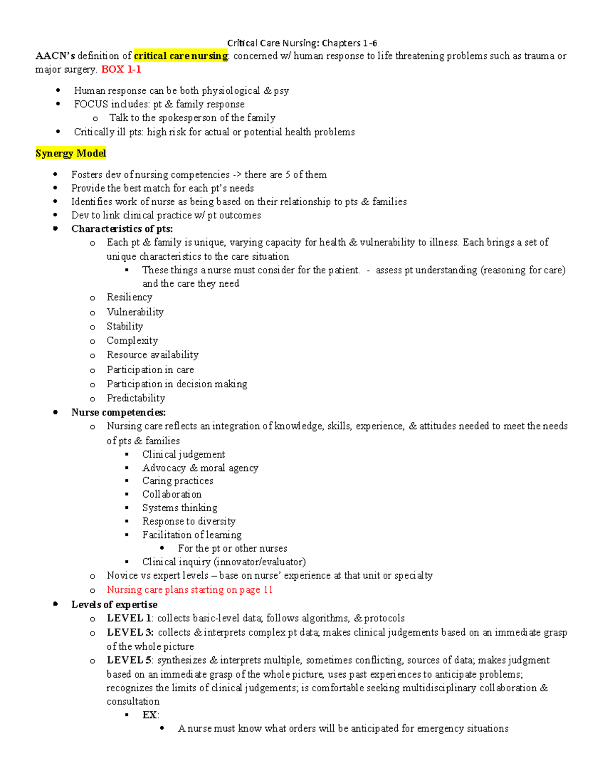 chapters-1-6-critical-care-nursing-aacn-s-definition-of-critical