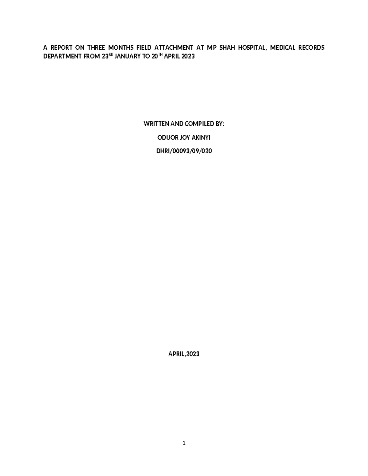 Memorial Miramar Hospital Medical Records 78 - emig71h