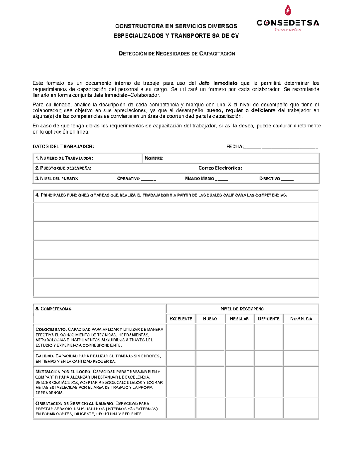Formato DNC-1 - DNC - CONSTRUCTORA EN SERVICIOS DIVERSOS ESPECIALIZADOS ...