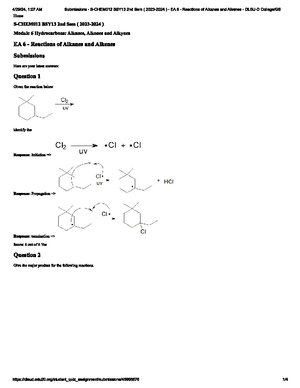 EA2 Answers - S-CHEM012 - Chemistry 1 - Studocu