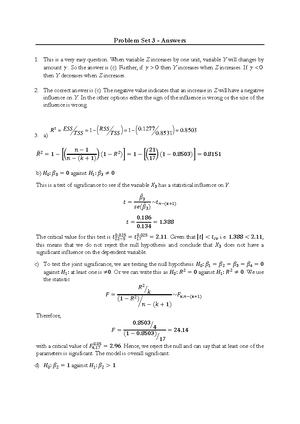Problem+set+4 - ………. - Problem Set 4 This exercise is based on material ...