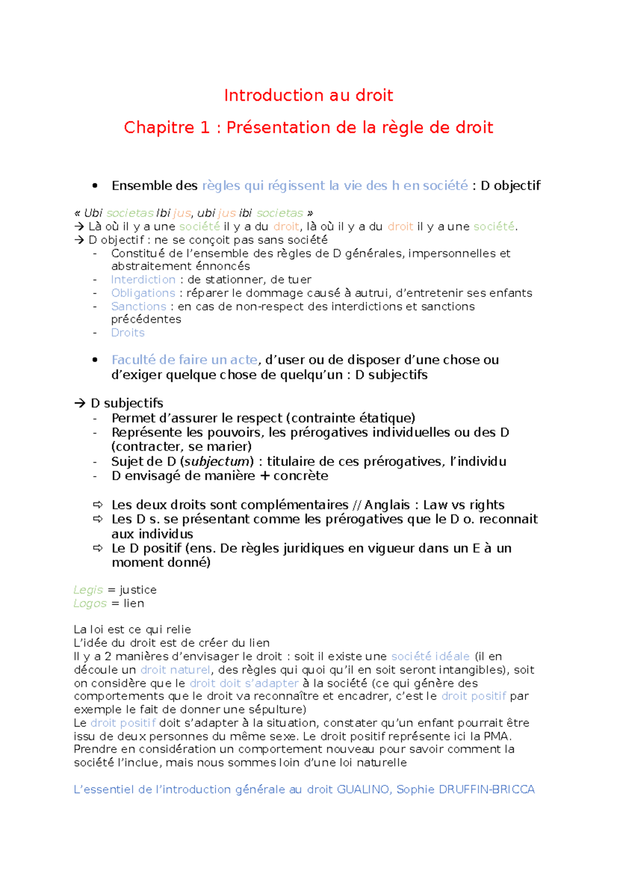 La Règle De Droit Et La Sanction – XCTF