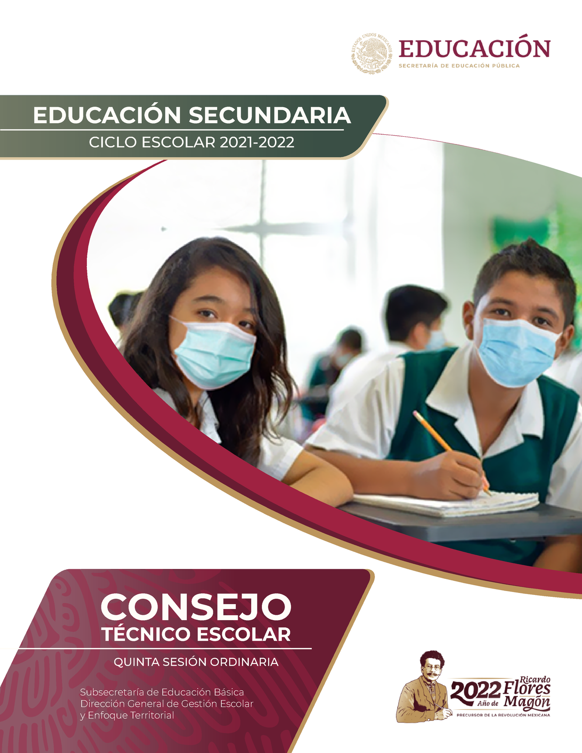 Guía Secundaria Quinta Sesión Ordinaria de CTE Final CONSEJO TÉCNICO