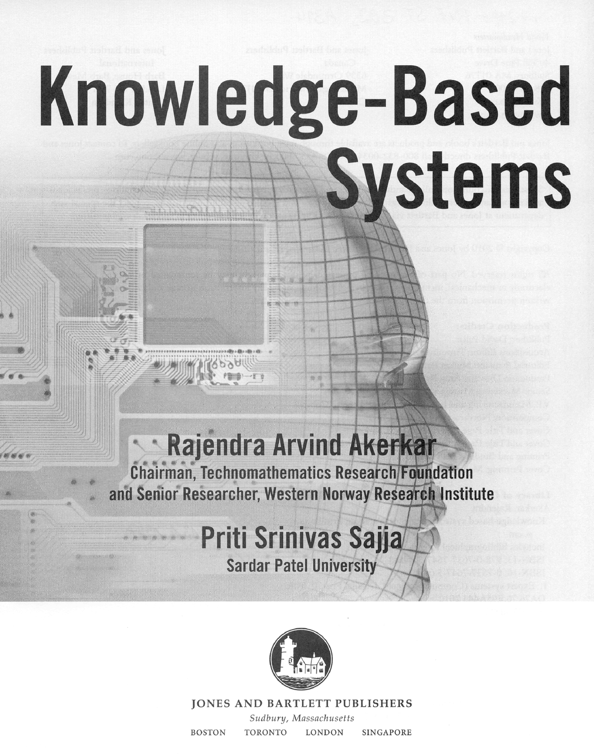 Book 2010 Knowledge Based Systems Rajendra Arvind Akerkar Pdf ...