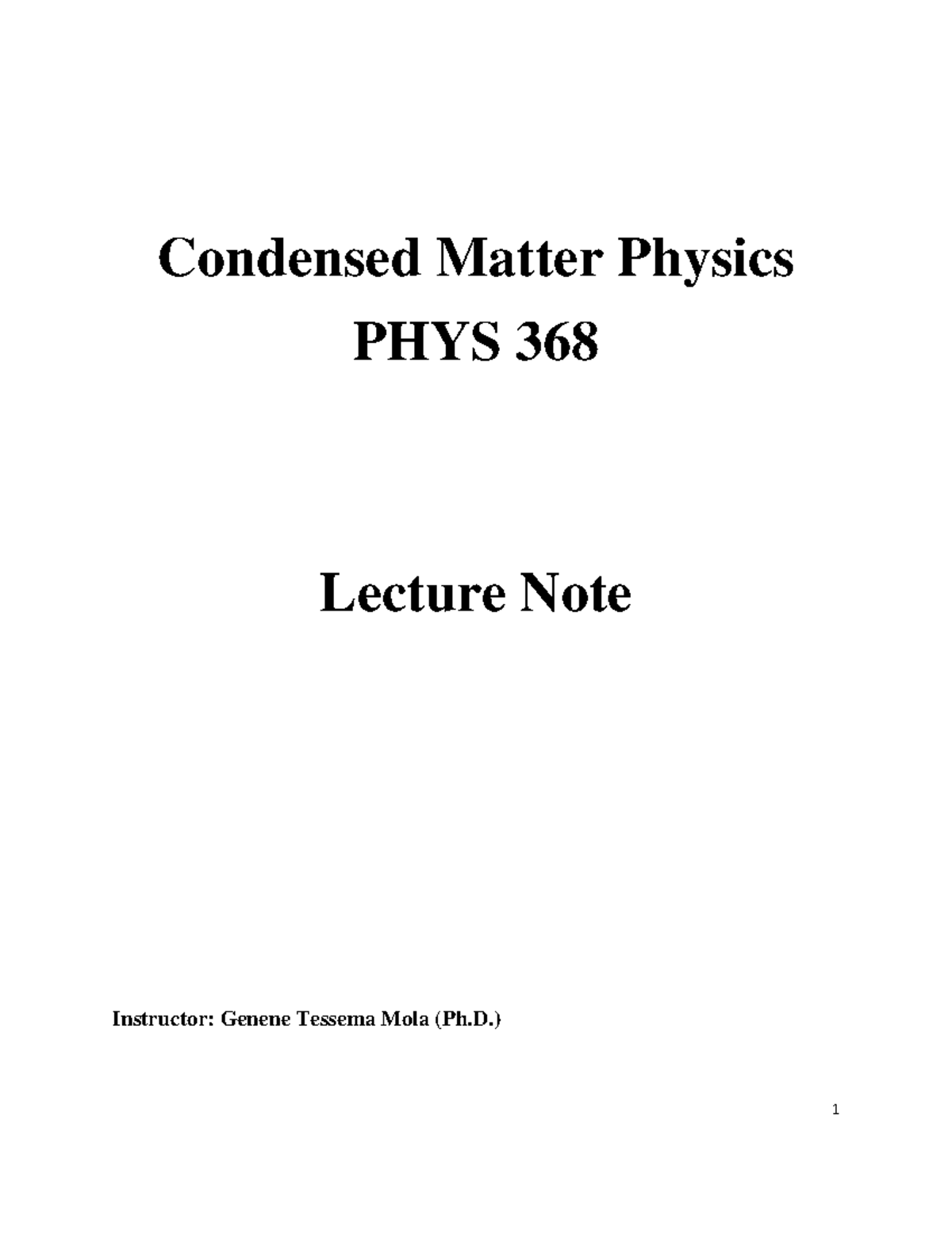 condensed-matter-physics-lecture-notes-condensed-matter-physics-phys