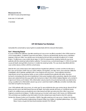 Ihp200 mini case study two worksheet - Blummenroth Otto IHP 200 Mini ...
