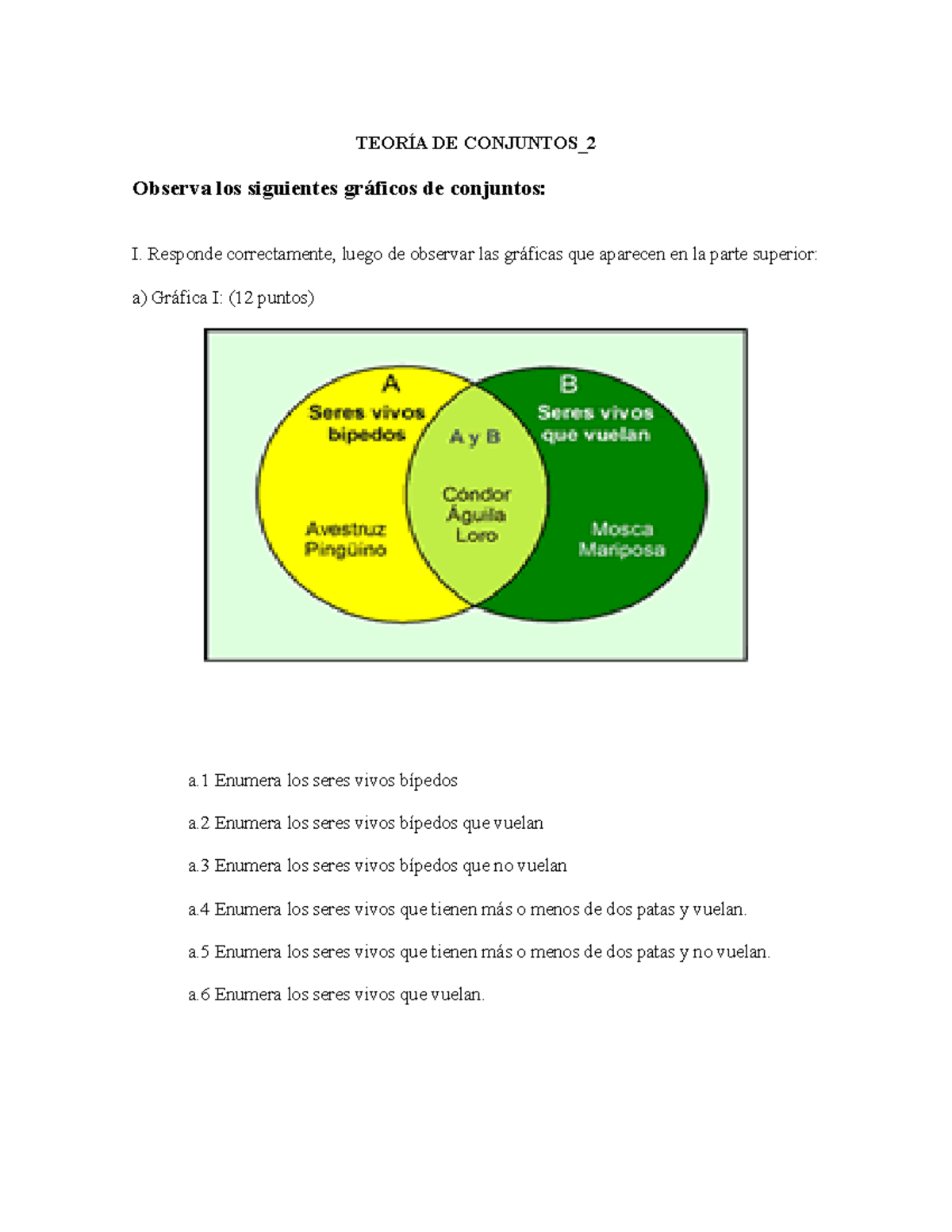 4 Teoria De Conjuntos 2 1 TeorÍa De Conjuntos Observa Los