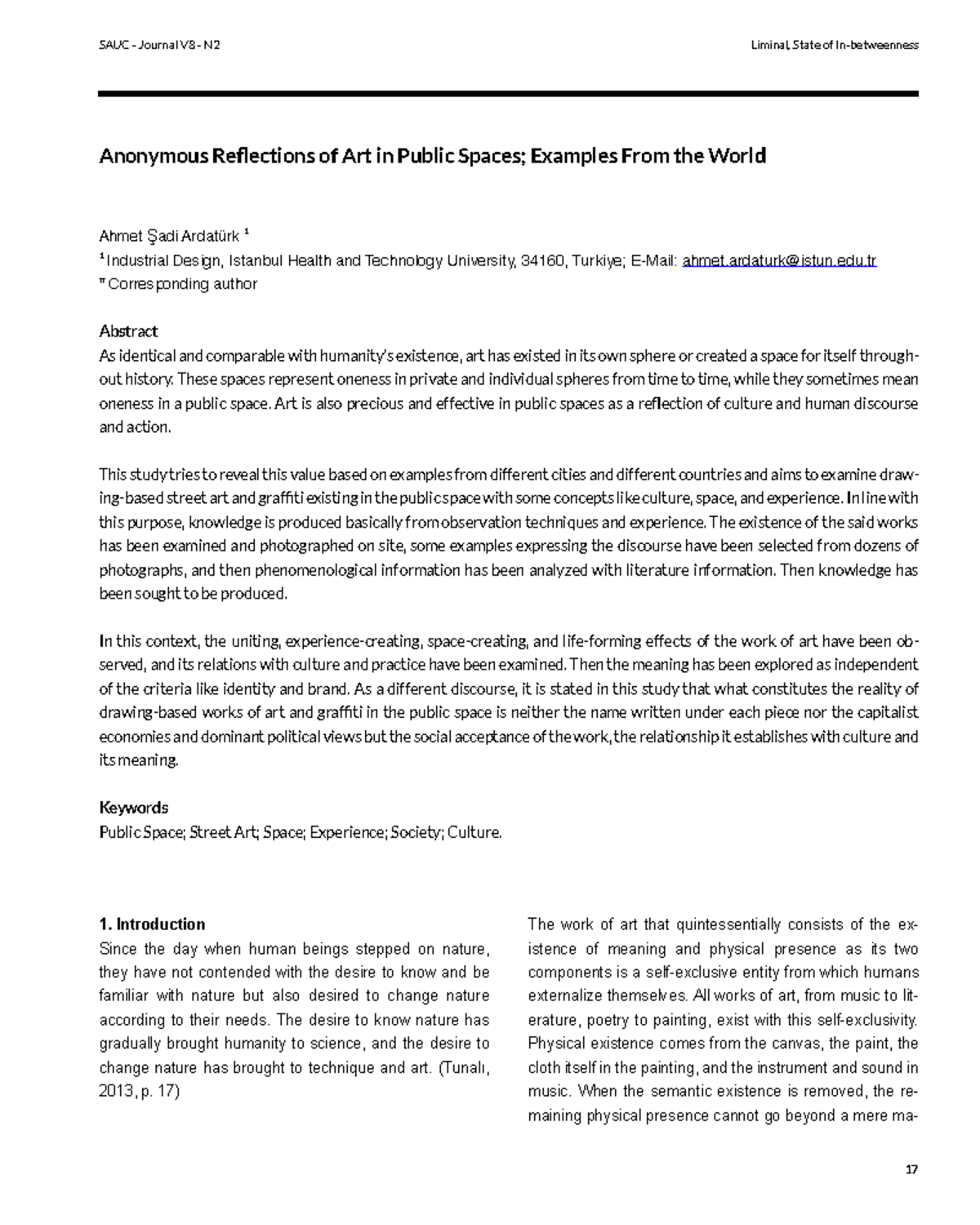 Anonymous Reflections of Art in Public Spaces Examples From the World ...