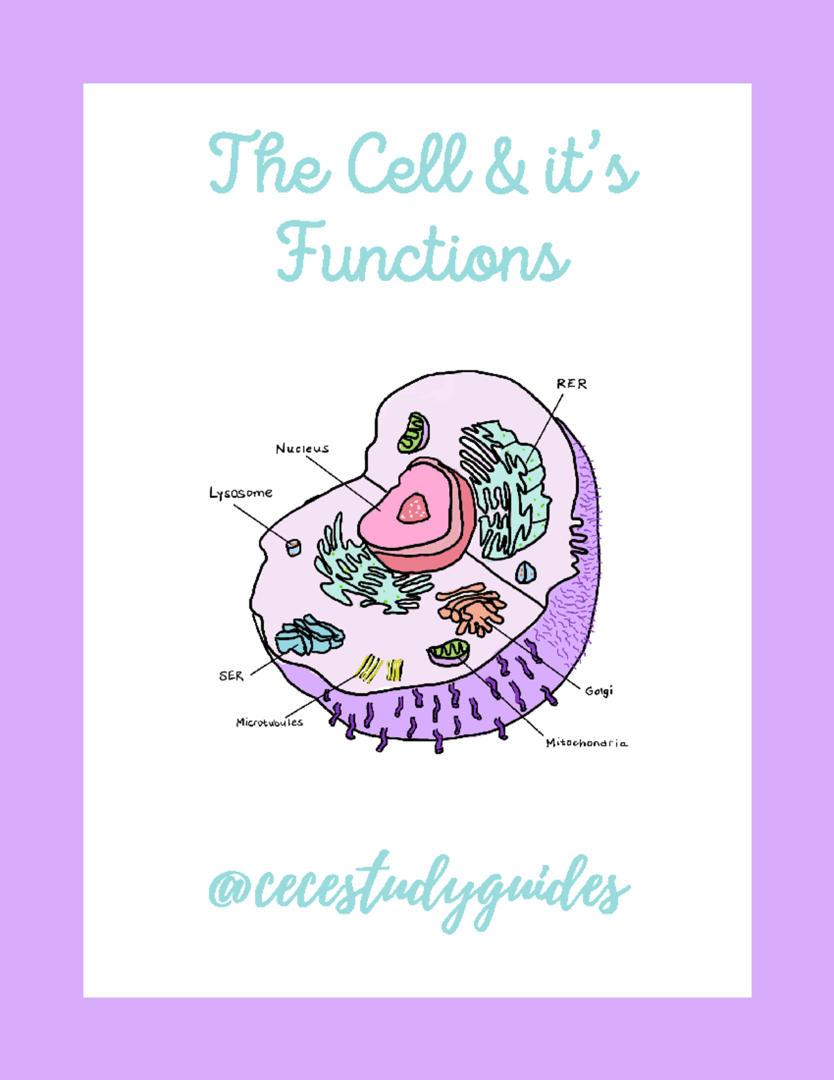 The Celland Its Functions - NUS 110 - The Cell & it’s Functions ...