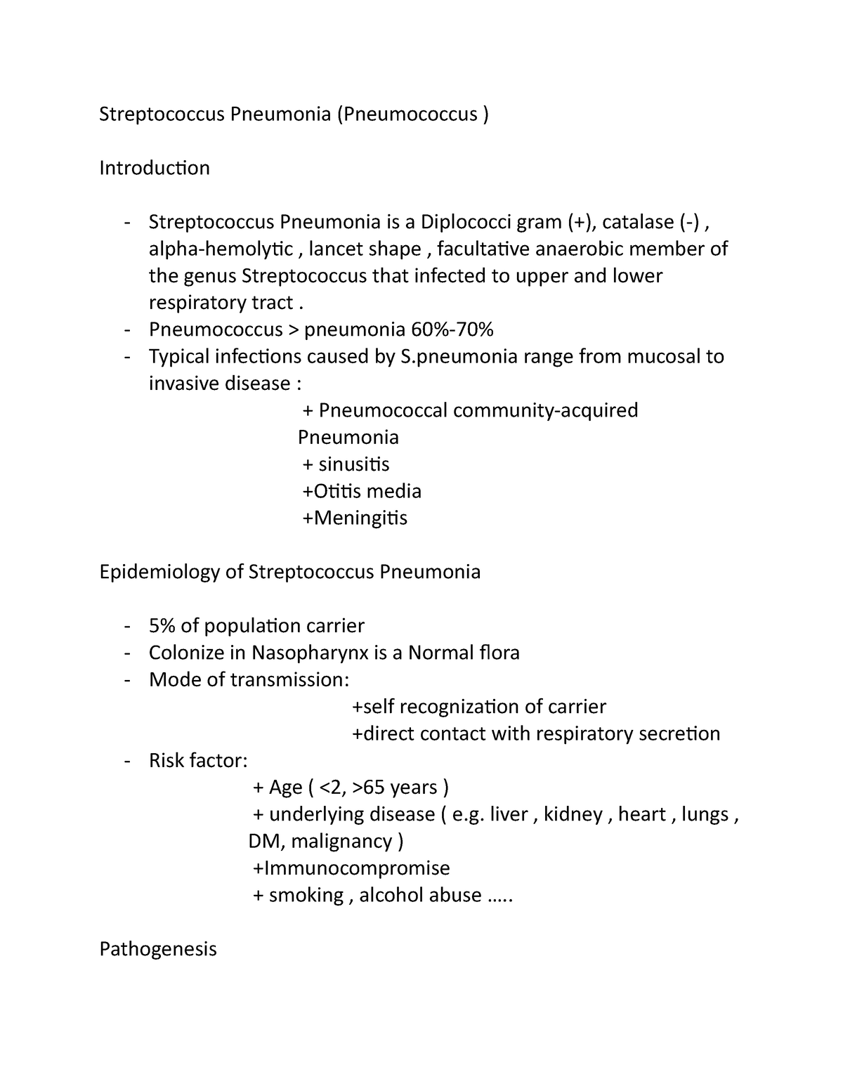 Streptococcus Pneumonia Pneumococcus Pneumonia 60 70 Typical   Thumb 1200 1553 