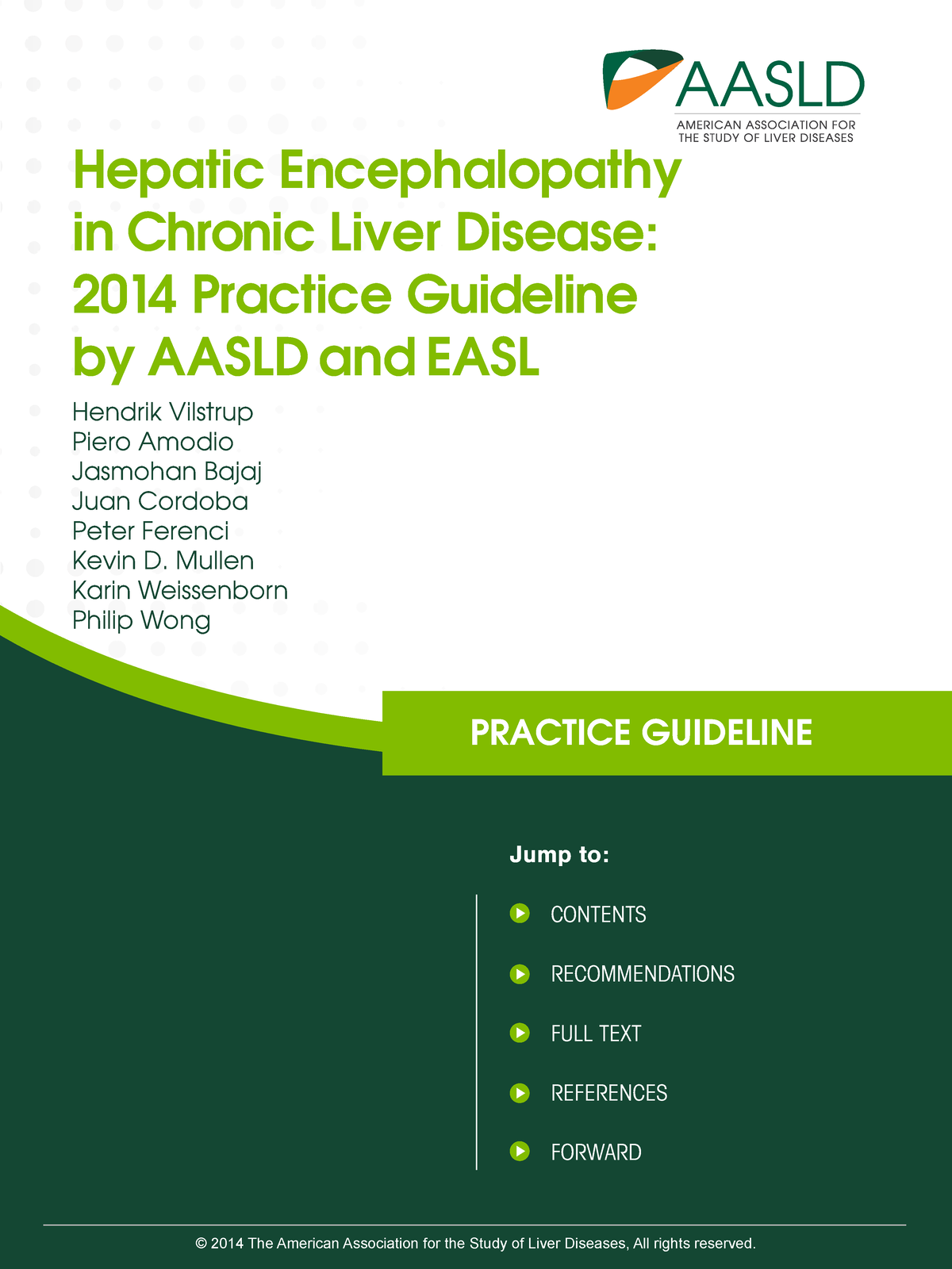 Aasld hepatic encephalopathy guidelines 2 PRACTICE GUIDELINE Hepatic