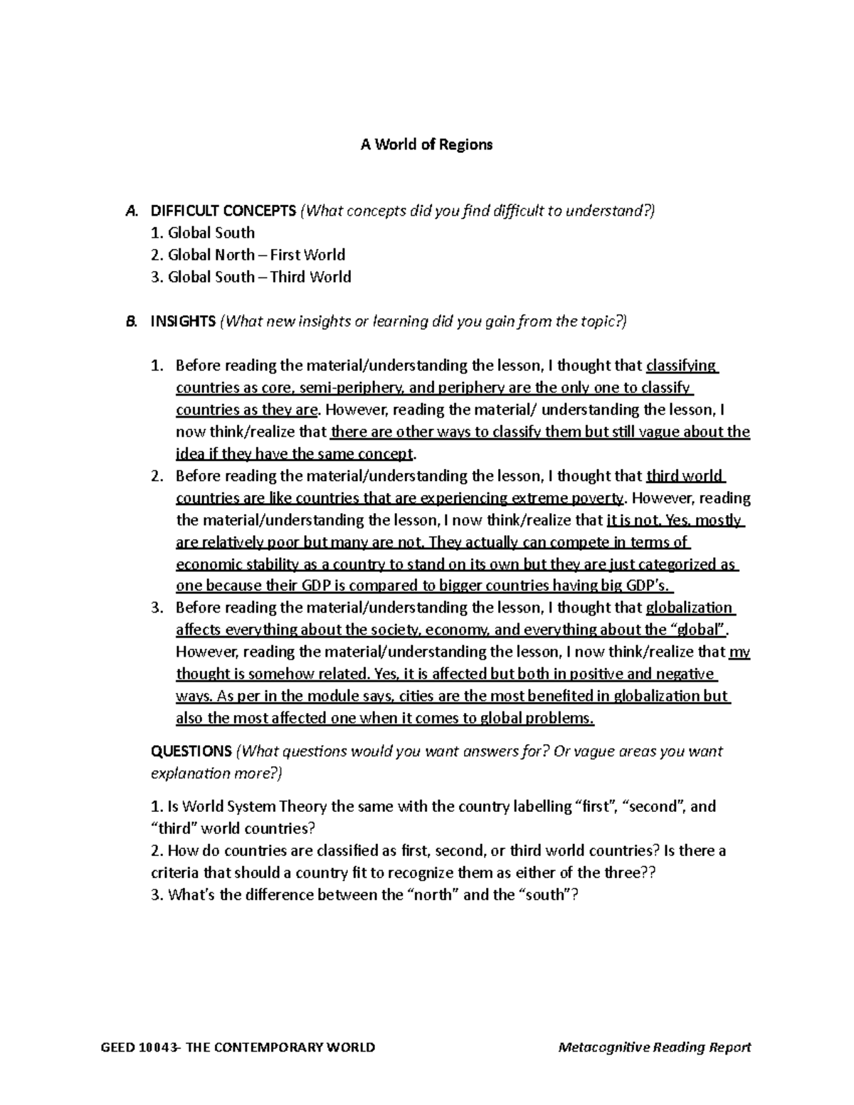 AL M5 - It helps students to create a proper metacognitive reading ...