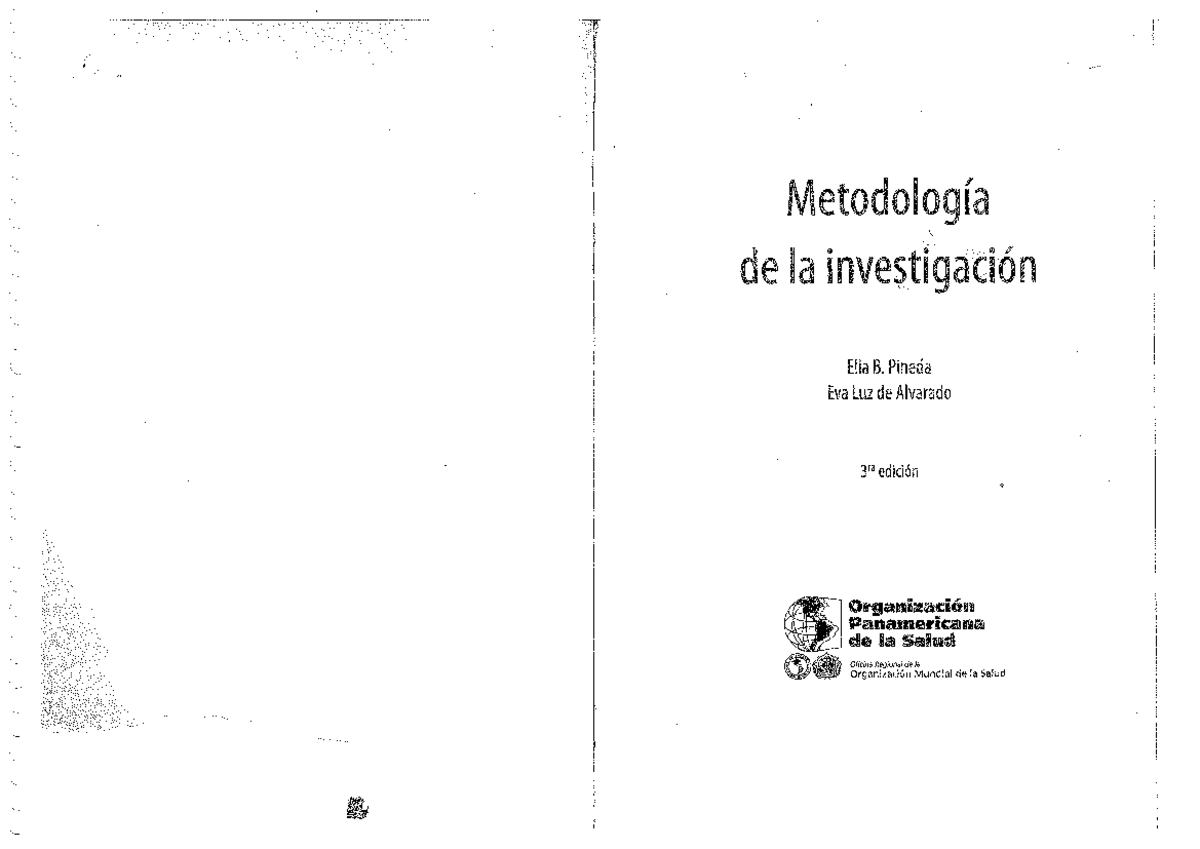 Pineda Metodologia de la Investigacion pdf rotado - STU 1401 - Studocu