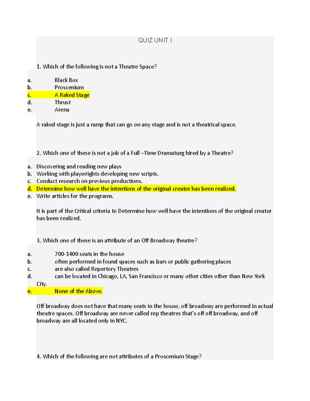 assignment behind the scenes sections 5 & 6 quiz