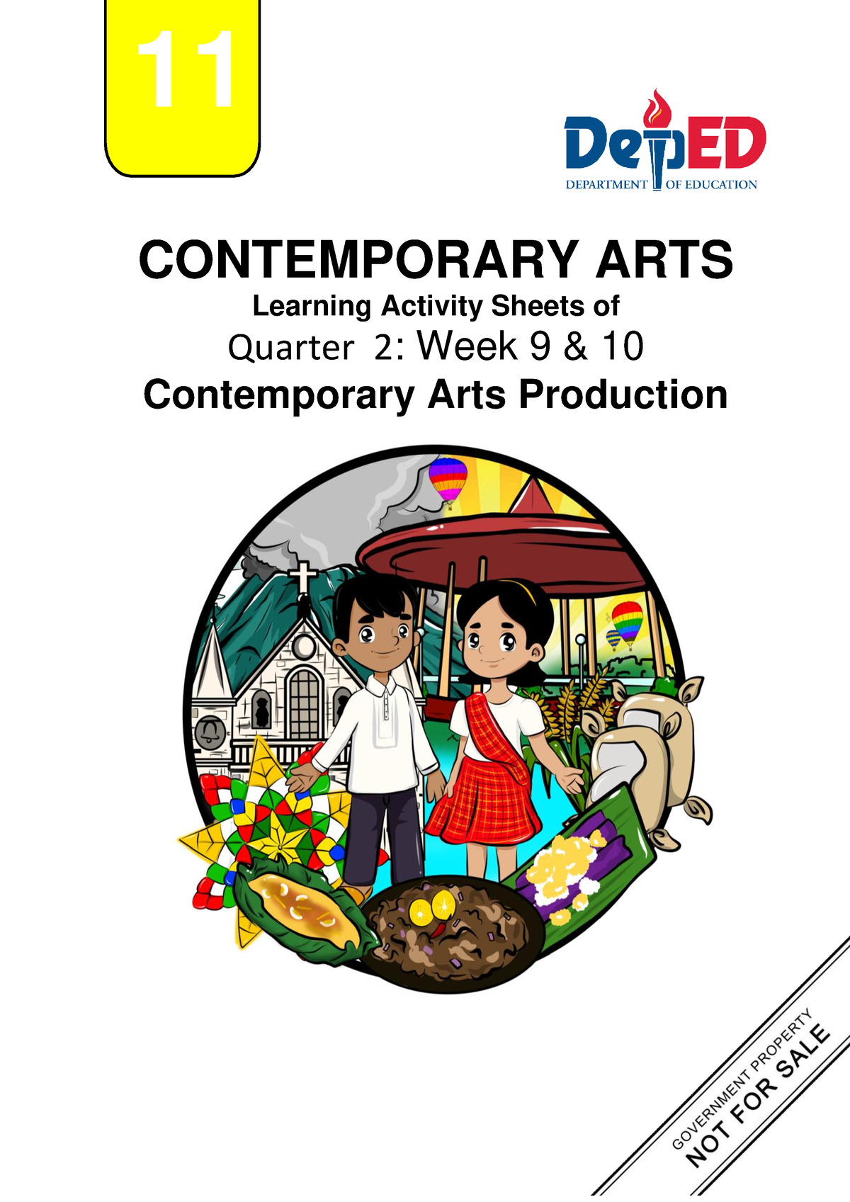 Week 9-10 - Arts - CONTEMPORARY ARTS Learning Activity Sheets Of ...