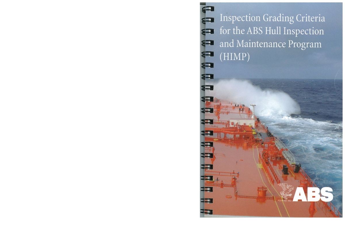 ABS Inspection Grading Criteria - Automobile Engineering - Studocu
