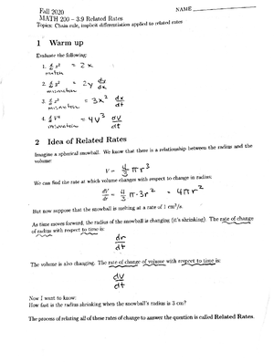 5 - Professor annotated notes about Area, Distance, and the Definite ...