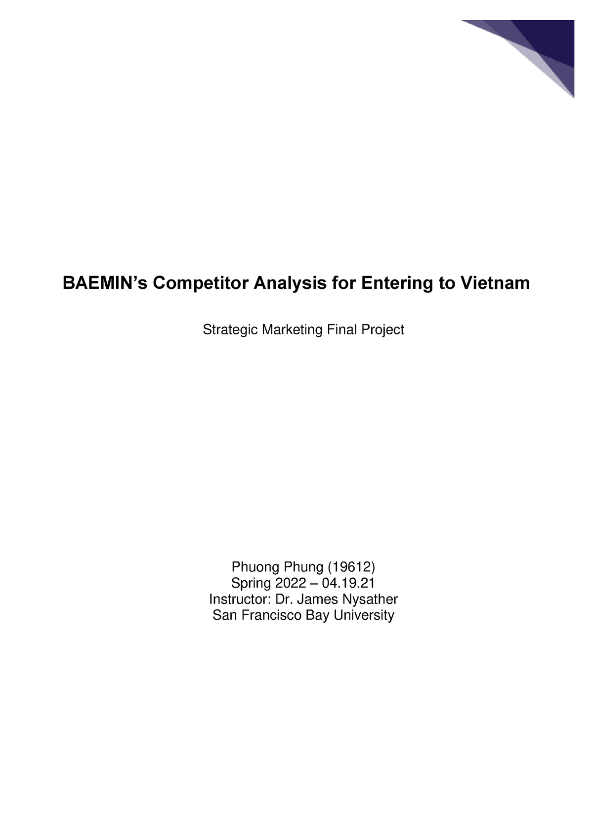 Phân tích chiến lược Baemin 2 - BAEMIN’s Competitor Analysis for ...