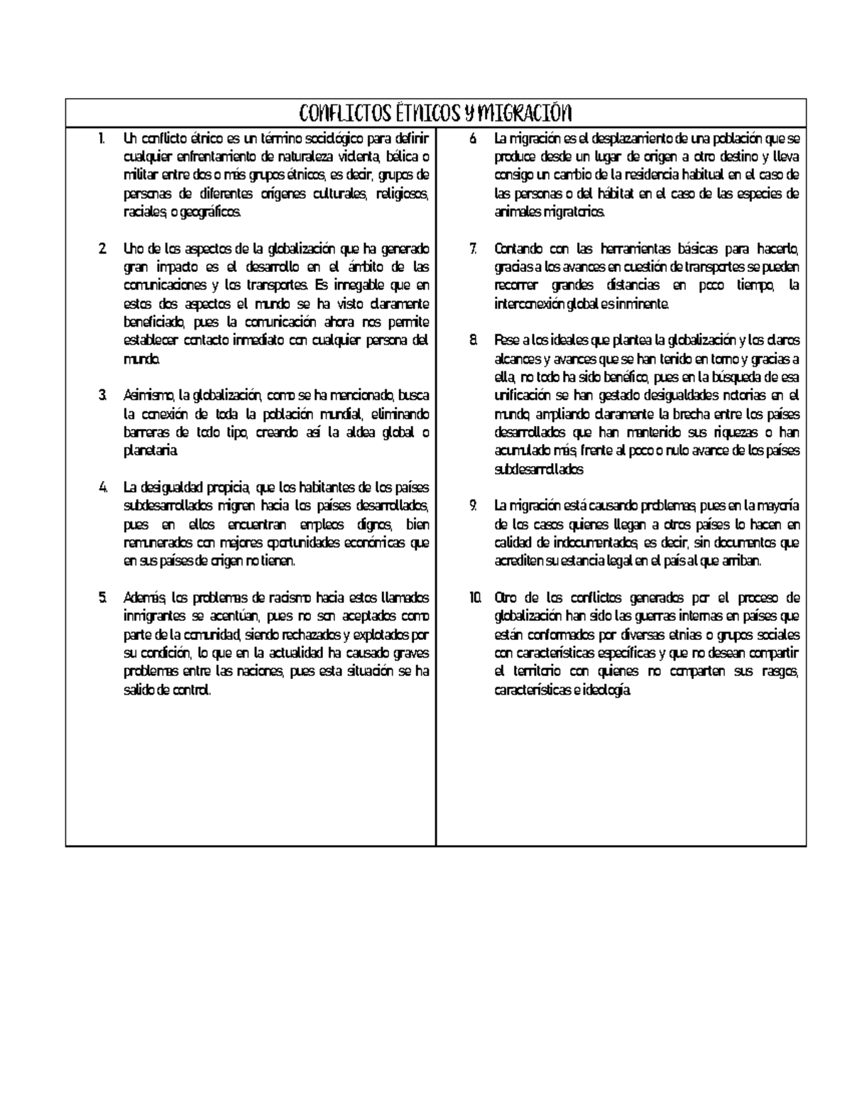 Conflictos Tnicos Y Migraci N Conflictos Y Migracin Un Conflicto