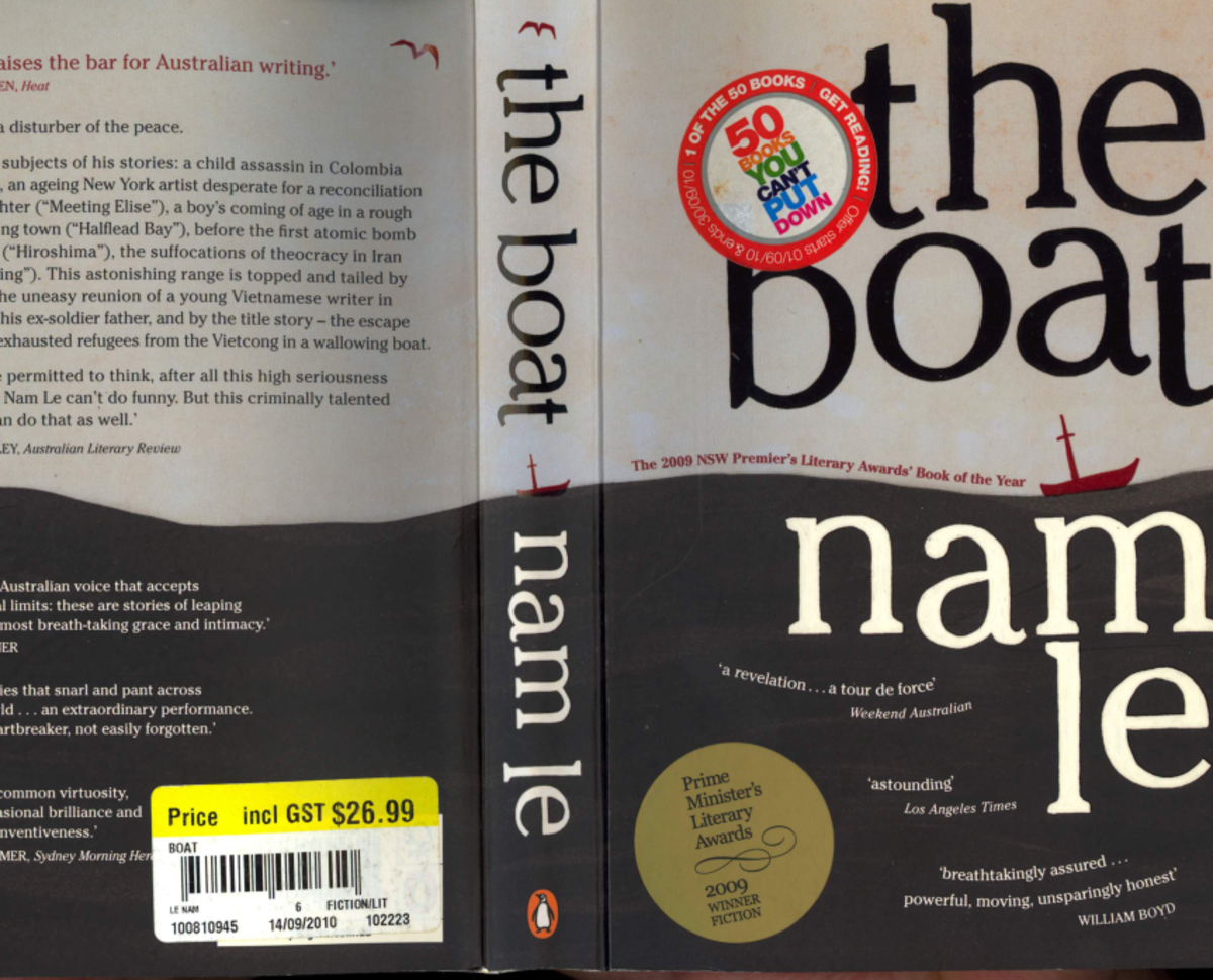 The Boat Annotations - it has words - e rain sad gMY N gun named aim is ...