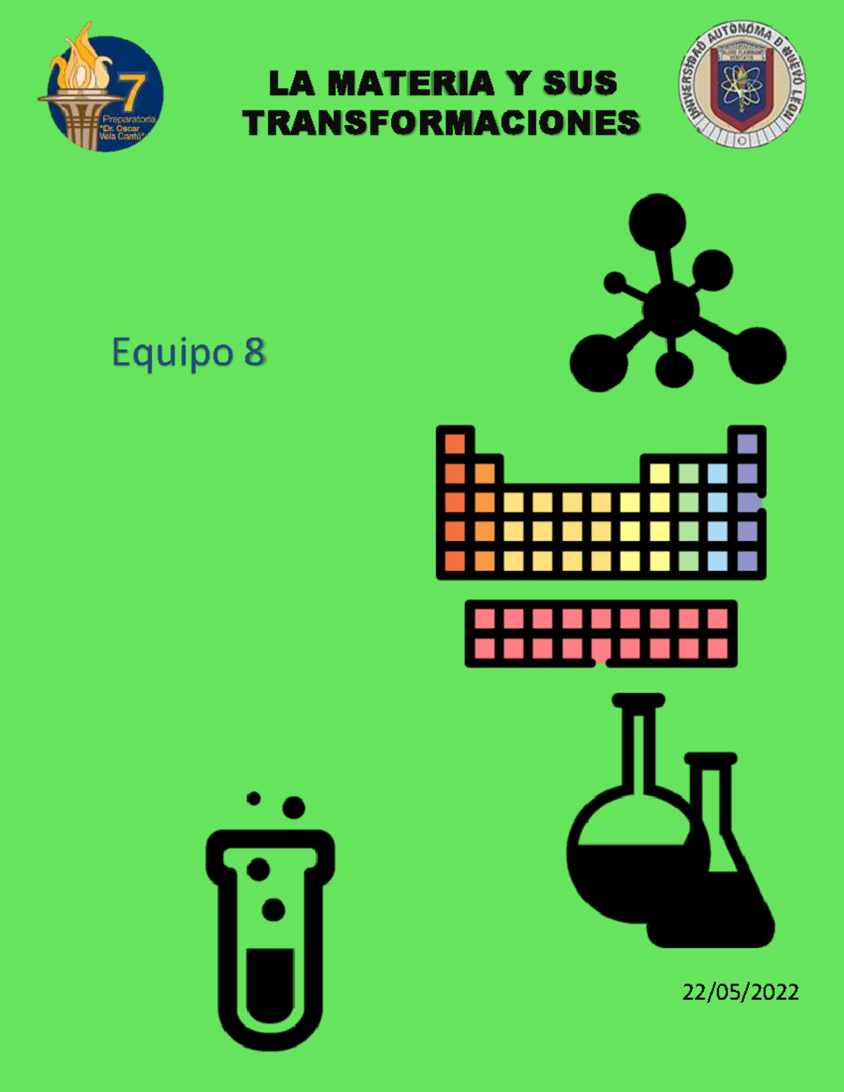 Equipo 8 PIA LMy T - Etapa 1 LM y T - Equipo 8 22/05/ LA MATERIA Y SUS ...
