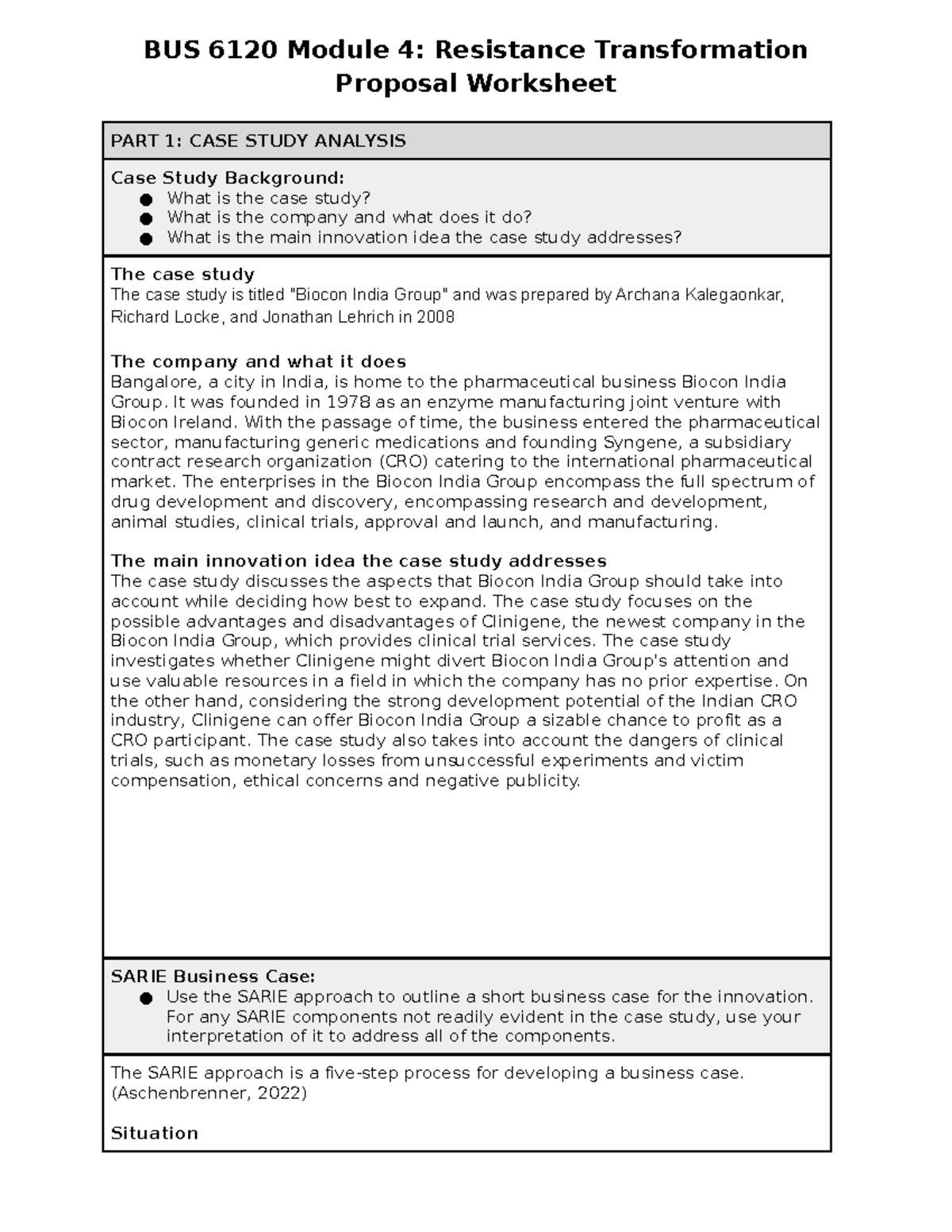 Group 20 Case study - Inside Scoop - BLA5480 - Studocu