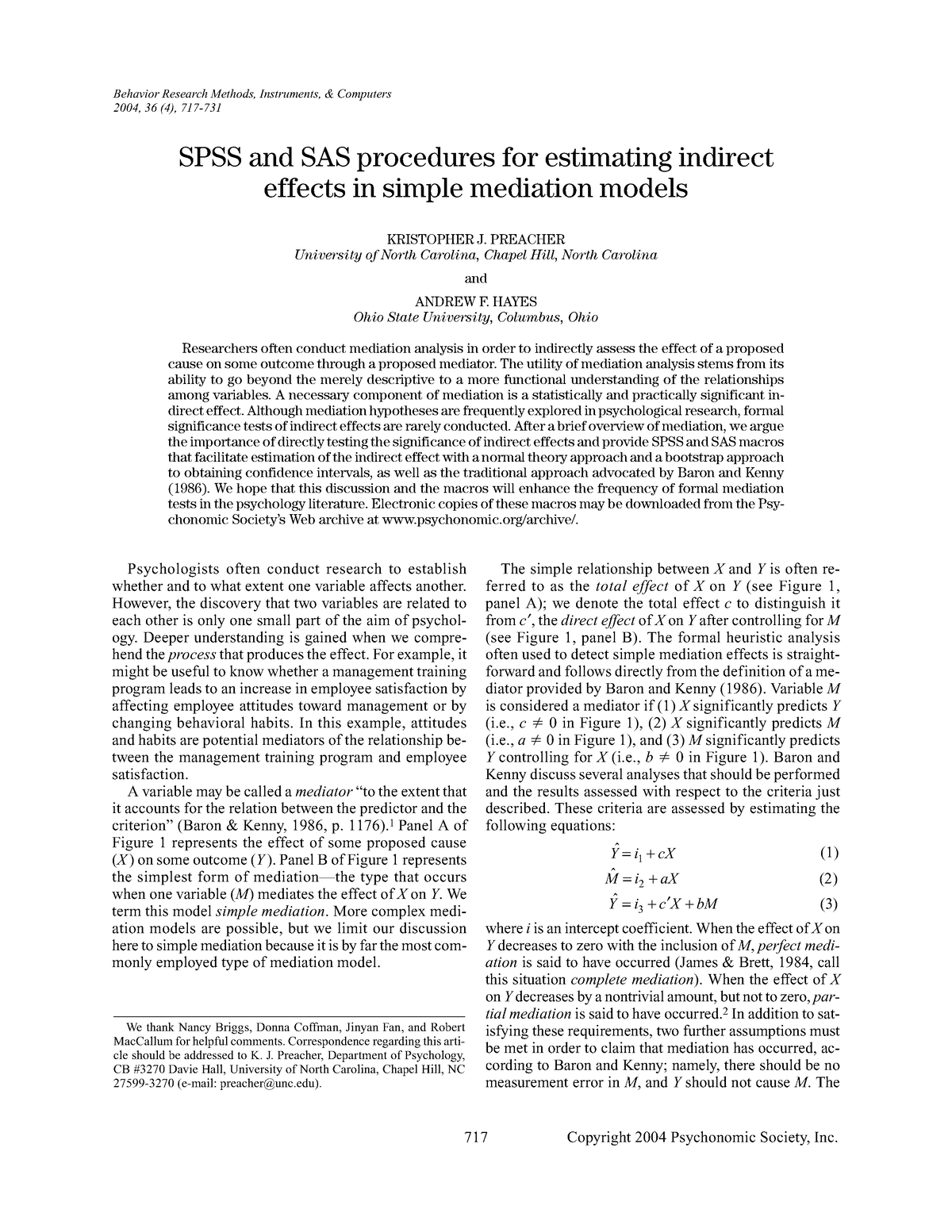 behavior research methods instruments & computers