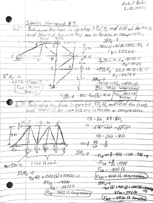 engineering statics homework