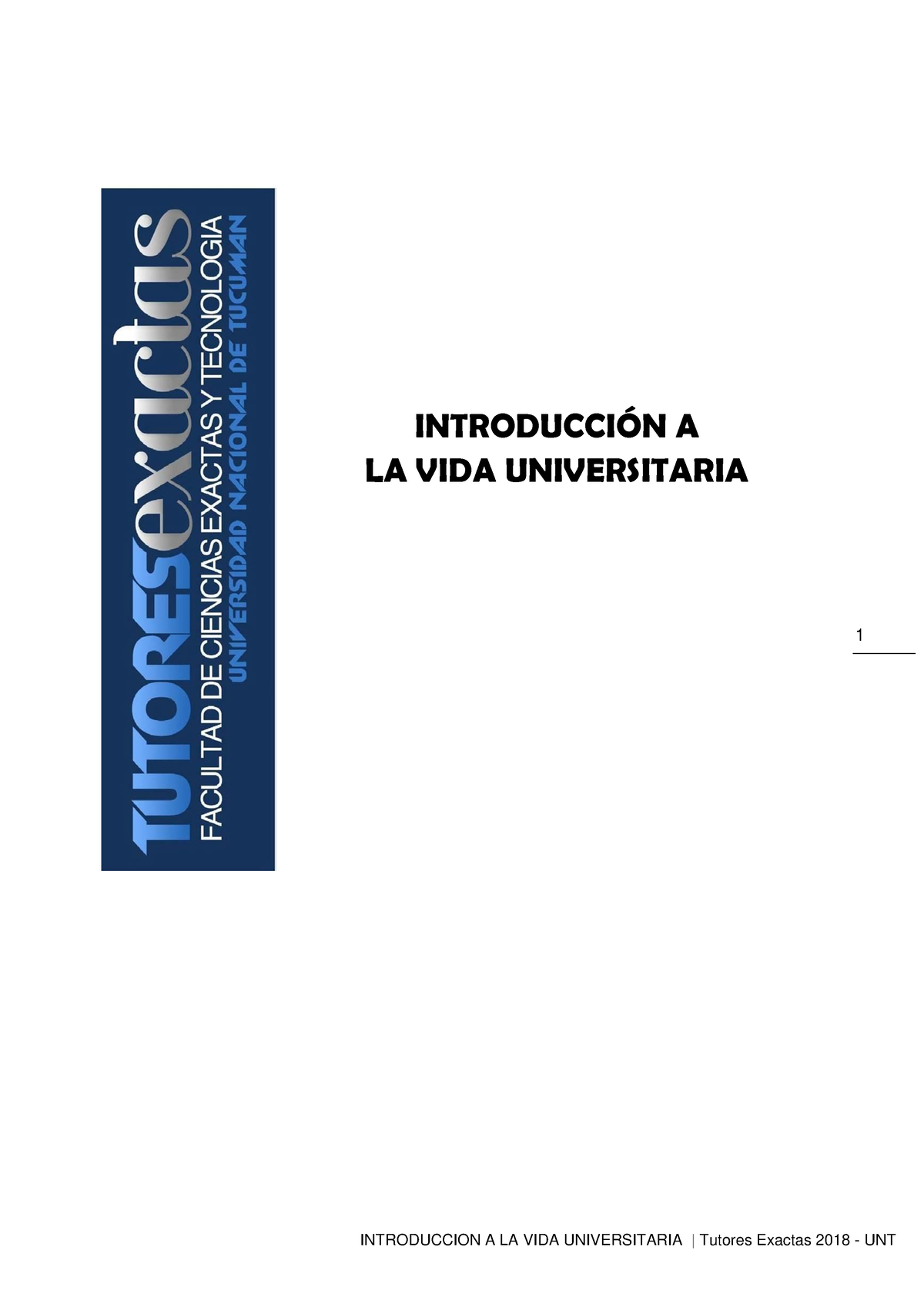 Vida Universitaria Modulos 1 Y 2 - 1 INTRODUCCI”N A LA VIDA ...