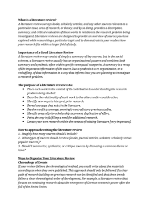 Introduction - guidelines - The introduction leads the reader from a ...