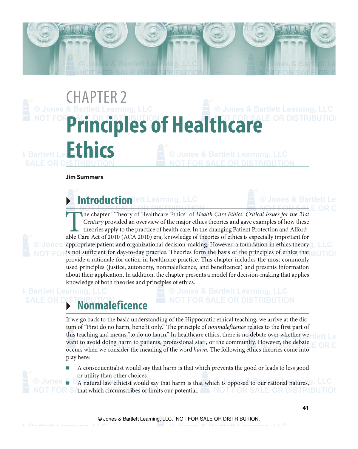 healthcare ethics assignment