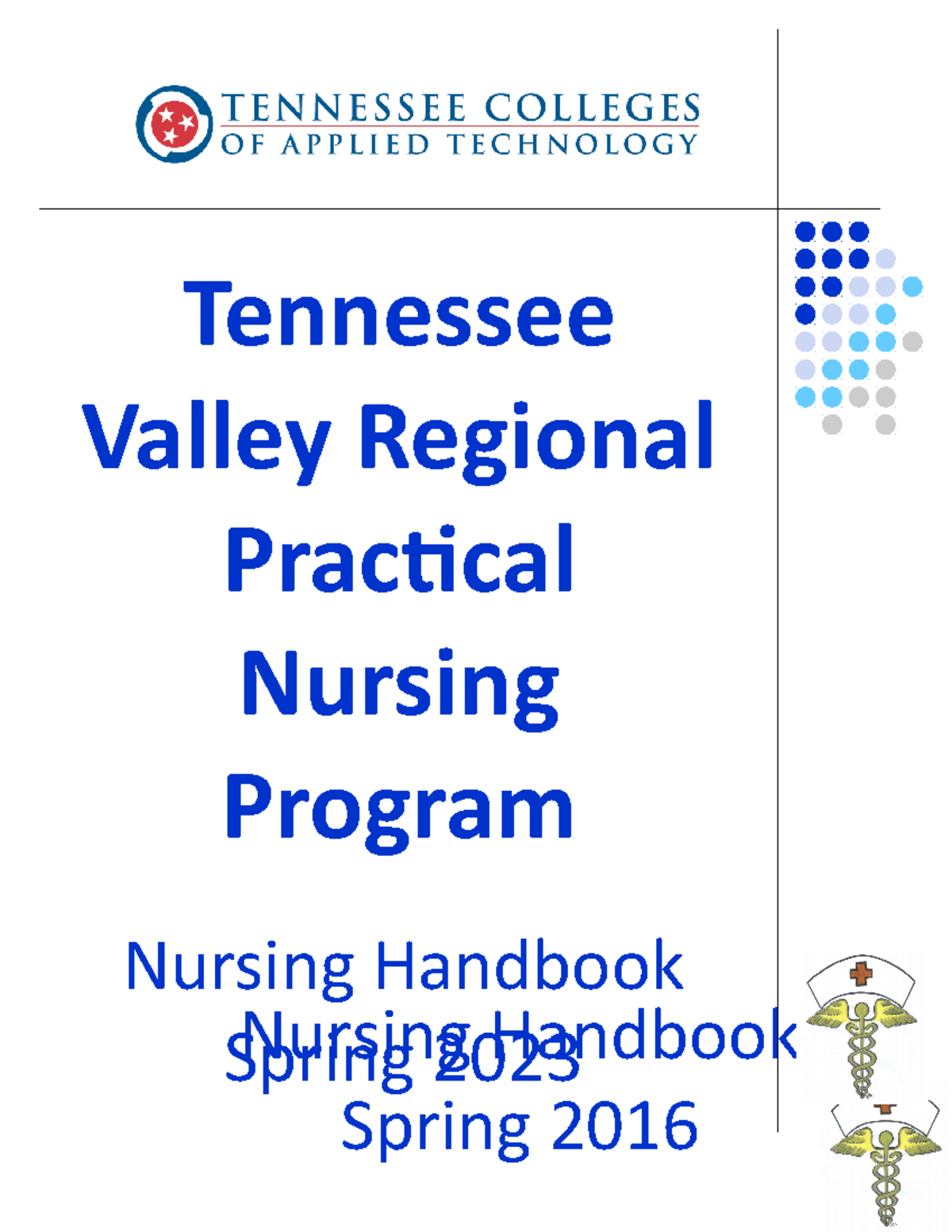 Practical Nursing Handbook 2023 - Nursing Handbook Spring 2016 Nursing ...