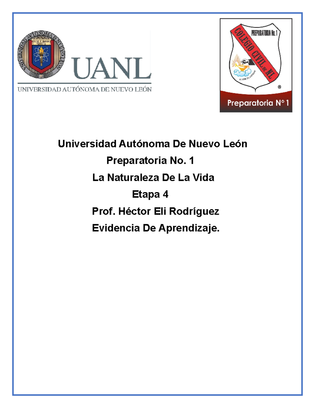 Evidencia De Aprendizaje Numero 4 - Universidad Autónoma De Nuevo León ...