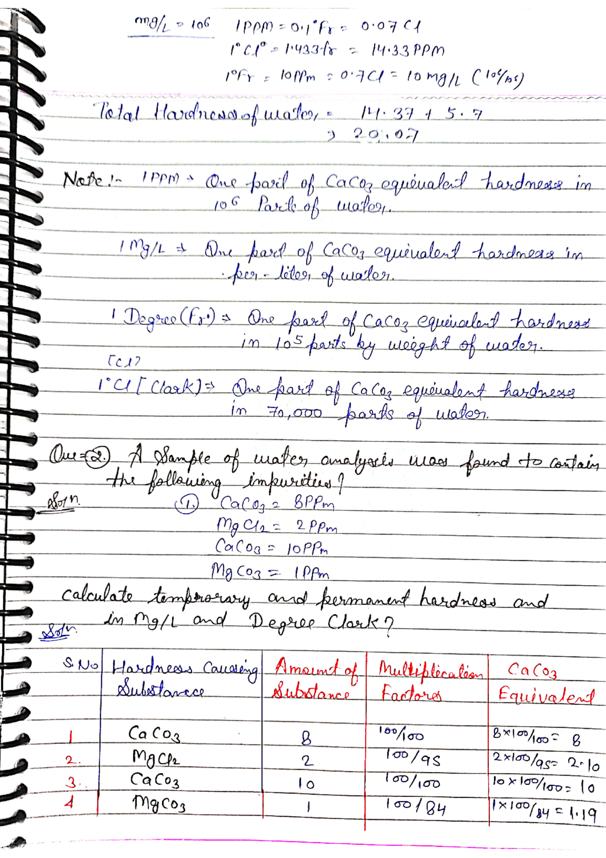 Chemistry - Engineering Chemistry - Studocu