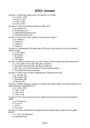 SOCI227-info-5 - Xavier University-Ateneo de Cagayan - SOCI: Example 1 ...