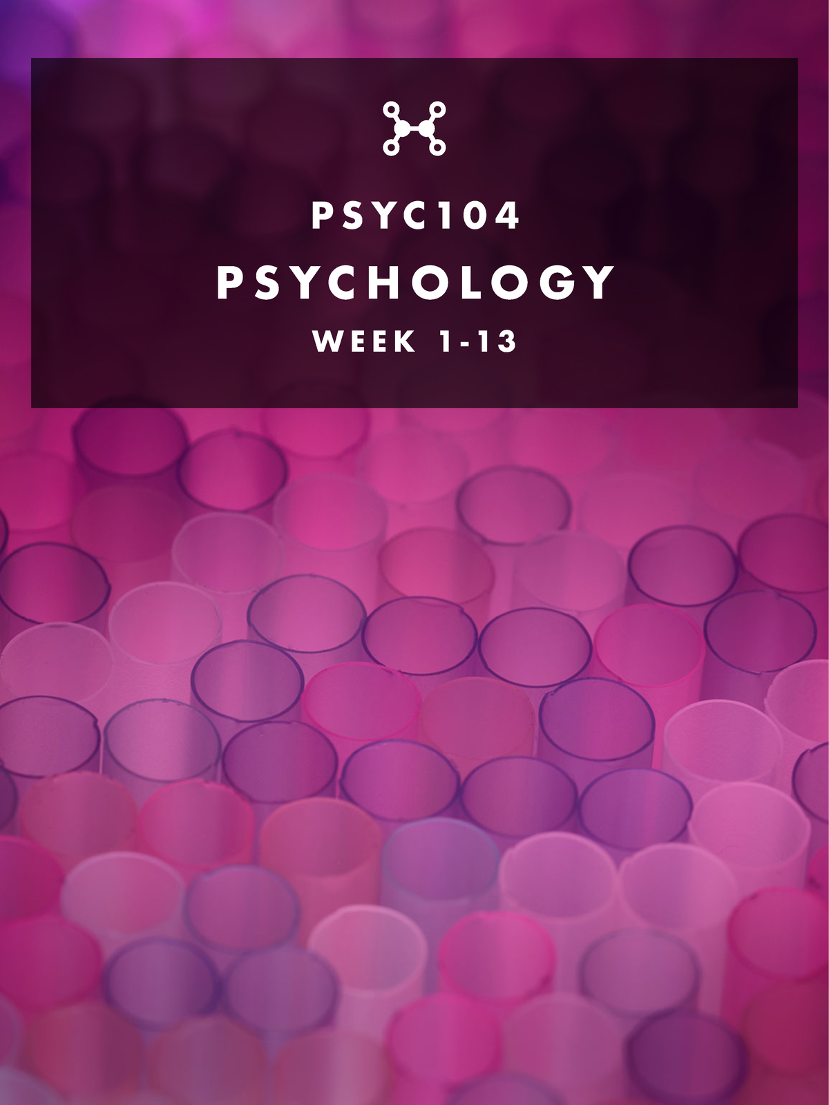 PSYC104 Notes - PSYC PSYCHOLOGY WEEK 1- History and Theory of ...