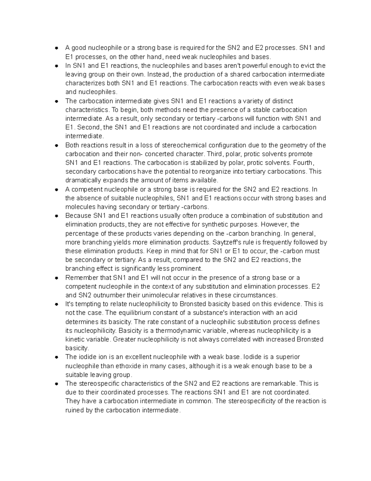 sn1e1-reactions-notes-a-good-nucleophile-or-a-strong-base-is