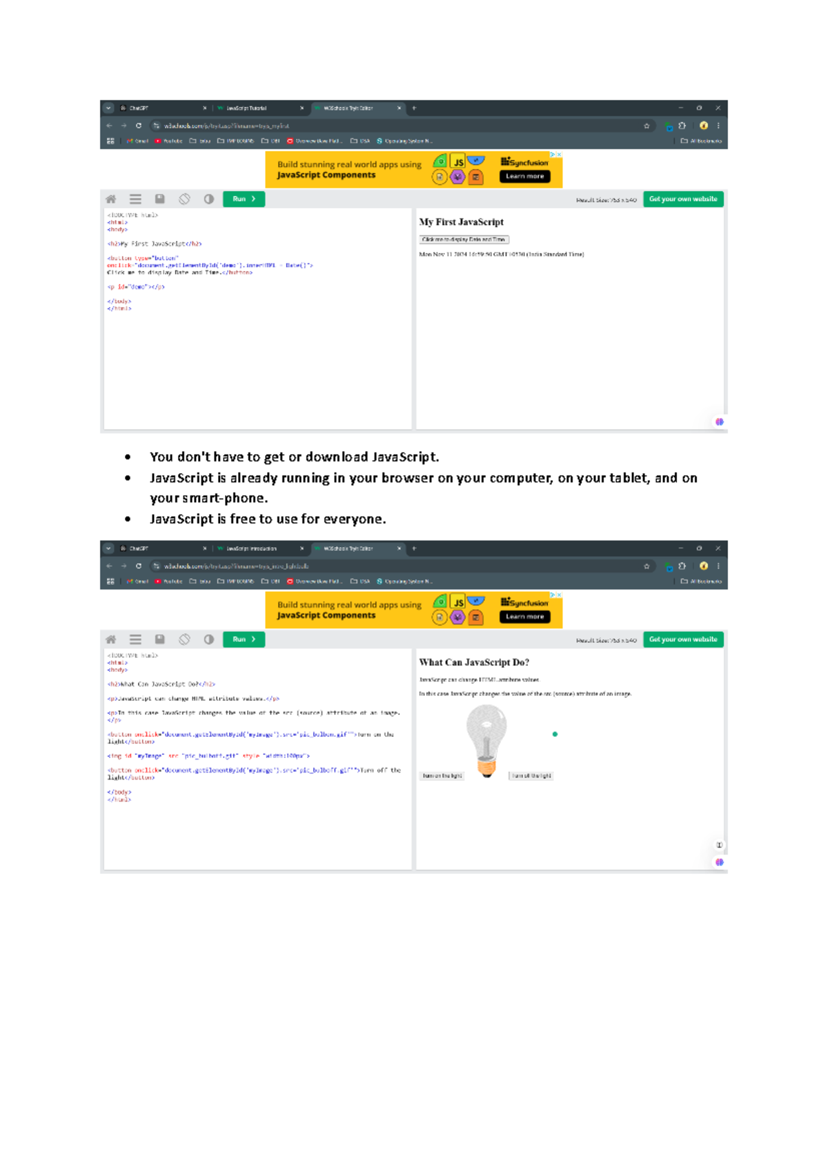 JS - dcdsc - You don't have to get or download JavaScript. JavaScript ...