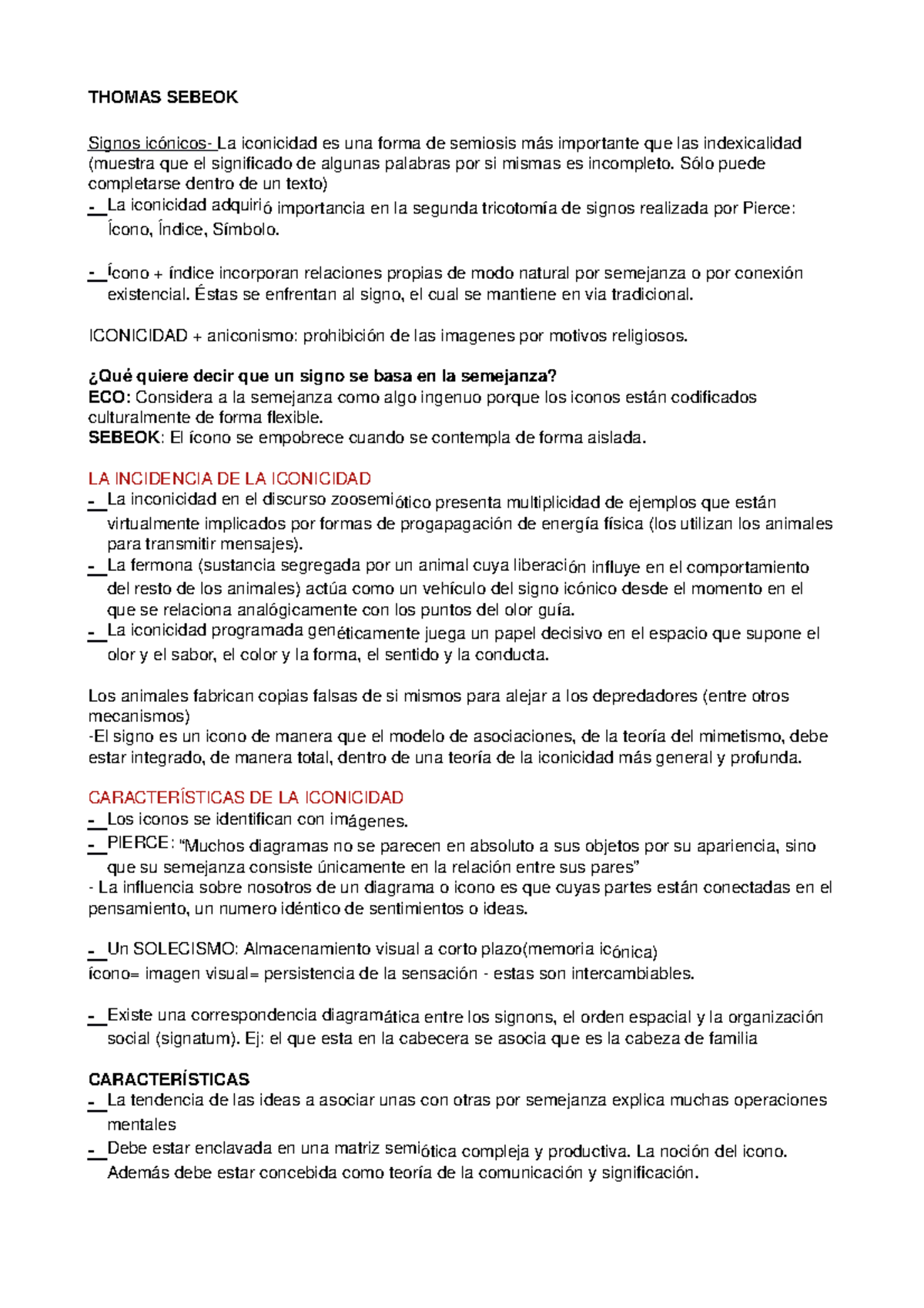 Resumen Thomas Sebeok Studocu