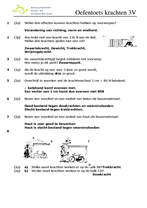 Uitwerkingen Hoofdstuk 4 Vwo 4 - 4 Het Molecuulmodel Opgave 1 Warmte ...