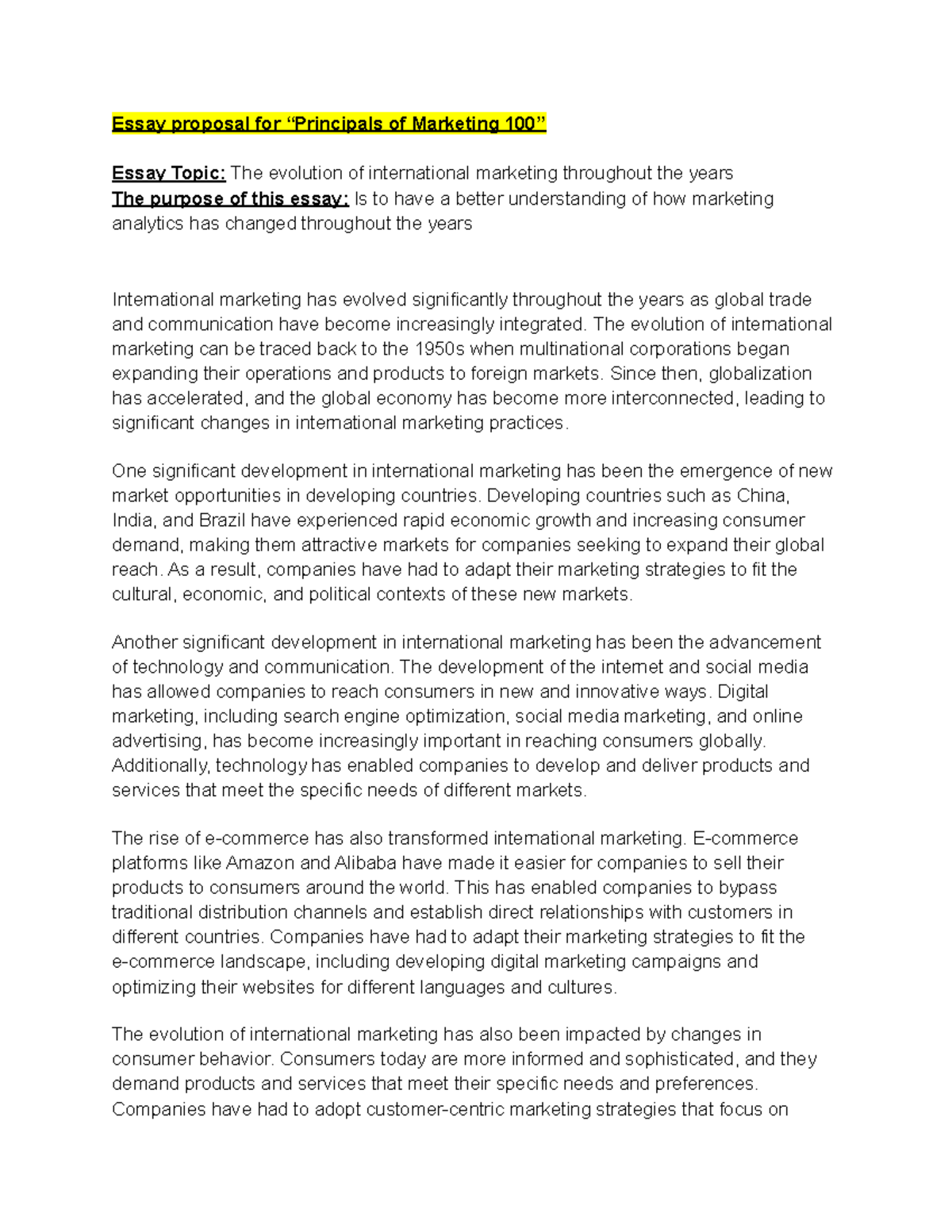 essay-proposal-for-principals-of-marketing-100-the-evolution-of