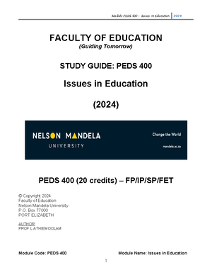 Assignment 4- 400 MT - important - PSHI400: SPECIFIC SUBJECT ...