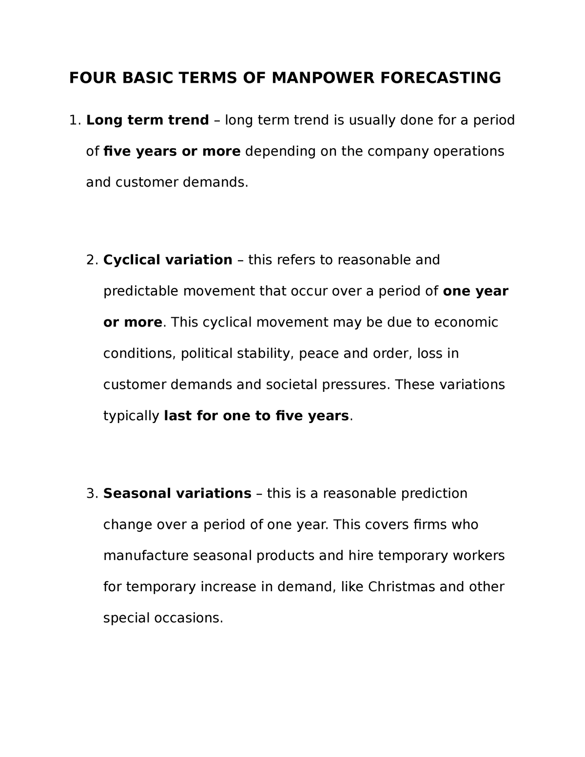 four-basic-terms-of-manpower-forecasting-four-basic-terms-of-manpower