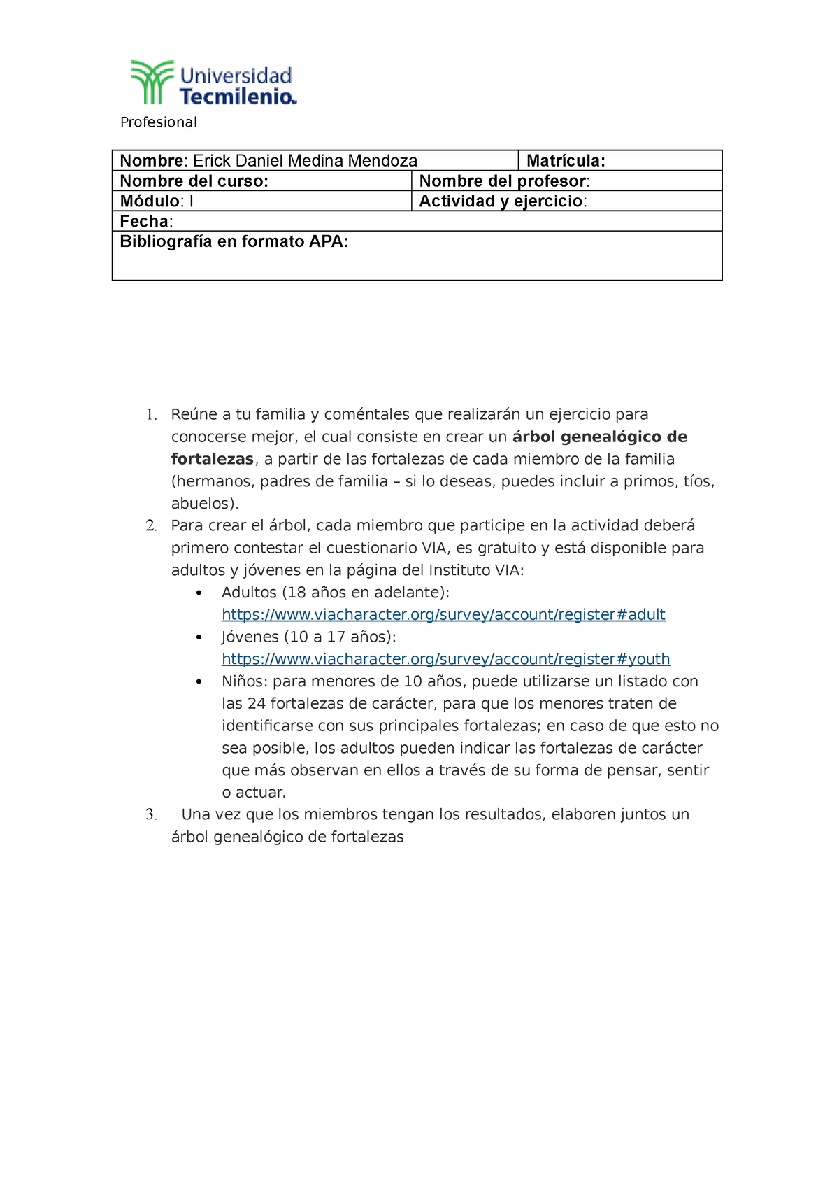 Plantilla de entrega (1) - Profesional Nombre: Erick Daniel Medina ...