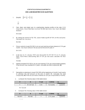 Chapter 1 Introduction to Statistics Problems and Solution - Statistics ...