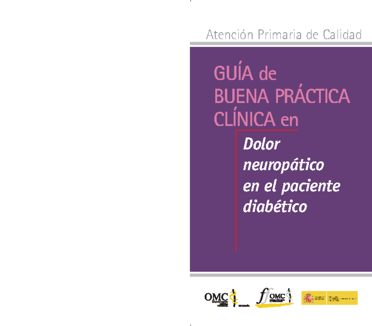 Guia Dolor Neuropatico - Atención Primaria De Calidad GUÍA De BUENA ...